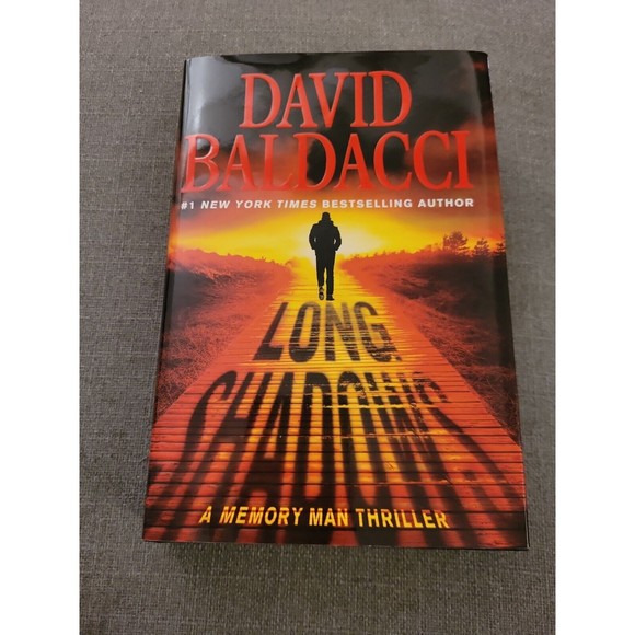 Long Shadows by David Baldacci 2022 Hardcover 1ST EDITION A Memory Man Novel - Picture 1 of 12
